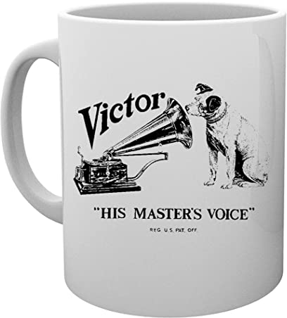 His Masters Voice Becher Tasse Mug Cup