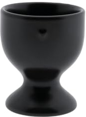Bastion Collections Eierbecher Little Heart Keramik matt schwarz H6cm LI/Egg Cup 002 MB Keramikgeschirr Gedeckter Tisch
