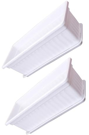 VANZACK 2St rechteckiger Blumentopf Blumenpflanzkästen Pflanzen anzuchttöpfe Anlage Zimmerpflanzen Pflanzgefäße für Fensterkästen Erdbeerpflanzer Gemüse Kaktus Container