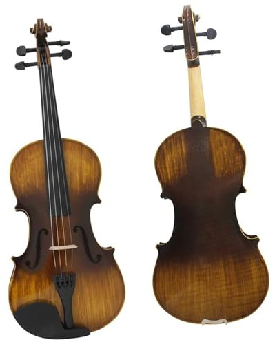 Geige 4/4 Massivholz Akustische Violine Instrument Retro
