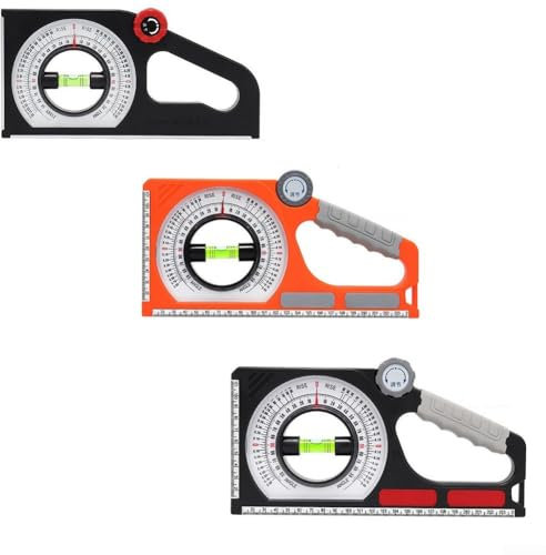 Neigungswinkelmesser mit Dual-Skala Drehmesser und magnetischem Winkelmesser (D)