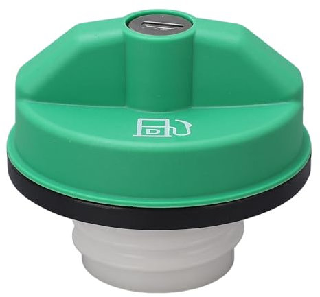 Akozon Locking Fuel Tank Cap für 6.7L -, Langlebig und Zuverlässig, Erweiterte Sicherheit, Einfache Installation mit 2 Tasten