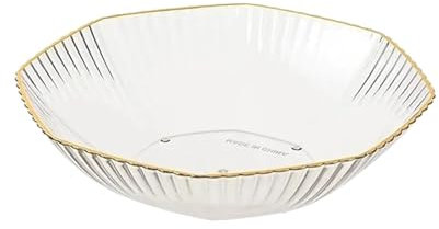Rack Per La Frutta 1PCS Piatti Da Tavola for Piatti Da Portata Piatti e Posateria PET Piatto Spartito Snack Caramelle Basamento Della Torta Ciotola Cibo Piatti di Frutta Set Da Tavola Per Cucina Domes