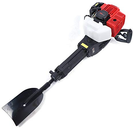 Pala a mano per giardino, 1900 W/6500 giri/min, pala per piante, albero digger, benzina, per applicazioni in giardino e prati, in particolare per la lavorazione del suolo, piantagione di verdure