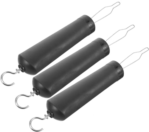 LALADEFIEE Dispositif D’aide à L’habillage en Acier Inoxydable, Lot de 3 Crochets à Bouton pour Personnes Âgées et Handicapées, Outil Auxiliaire pour Fermeture Éclair et Boutonnière, Léger