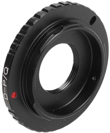 Zunate Adaptateur D'objectif à Monture D, Support de Caméra en Alliage D'aluminium pour la Série Q, avec Connexion Précise pour Objectifs à Film à Monture D