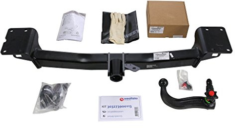 Westfalia Abnehmbare Anhängerkupplung für BMW X5 (E70) (BJ 01/2007-11/2013) - im Set mit 13-pol. fzg.-spez. Westfalia Elektrosatz