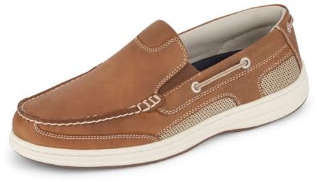 Dockers Men's Tiller Boat Shoe, Dark Tan, 10.5 M US