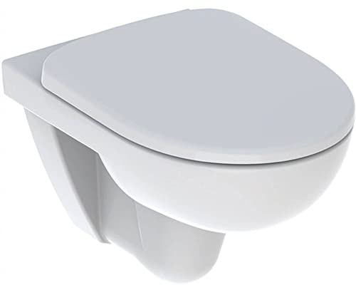 Geberit 280 Basic Wand-WC mit WC-Sitz 35x53x40 cm Weiß