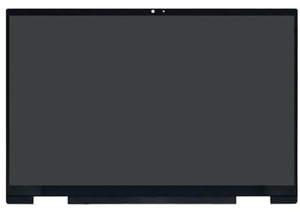 LCDOLED Replacement for HP Pavilion x360 15-er0010nr 15-er0051nr 15-er0056cl 15-er0075nr 15-er0151nr 15.6 inches FHD 1080P IPS LCD Display Touch Screen Digitizer Assembly with Bezel