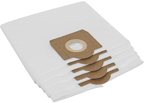 5x Sac-Filtre Tissus pour Aspirateur Bosch GAS 12-25 PL (remplacement 2608000709)