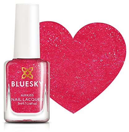 BLUESKY Kinder Nagellack – Abziehbarer Kinder-Nagellack auf Wasserbasis, lösungsmittelfrei, leicht zu entfernen, 5 ml (Cherry Fizz)