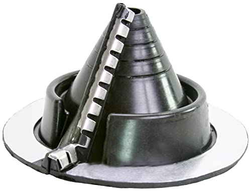 MASTER FLASH Dachdurchdringung zum Schutz Gegen das Eindringen von Wasser Rohrmanschette Dachdurchführung Rohrdurchführung Dichtungsflansch für Blechdachdeckungen Epdm No. 1 22-63mm