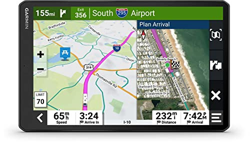 Garmin RV 1095, Extra-Large, Easy-to-Read 10” GPS RV Navigator, Custom RV Routing, Directory of RV Parks & Services, Landscape & Portrait View (Renewed)