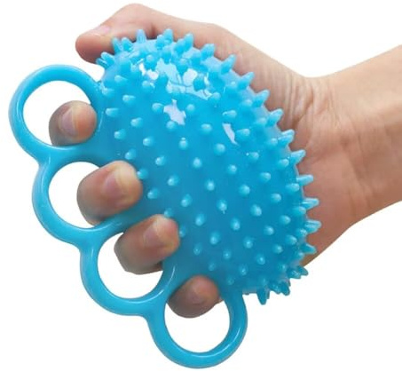 Handgriff-Stärker, Fingertrainer, Trainingsgerät, Quetsch-Stressball zur Linderung von Handgelenkschmerzen, Karpaltunnel, Physiotherapie, Stressabbau, Erholung älterer Menschen, Arthritis, Angst