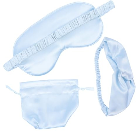 PLAFOPE Schlaf-augenbinde Mit Haarband-set Inklusive Schlafmaske Und Für Frauen
