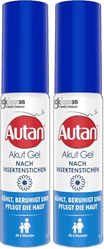 Autan Insektenstich-Gel, zum Auftragen nach Insektenstichen (20ml) (Packung mit 2)