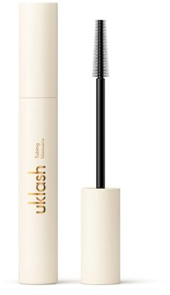 UKLASH Tubing Mascara - waterproof and smudge-free formula for longer-looking and volumised lashes. Gentle removal for damage-free lashes. Black or brown shades. (Mocha Brown)