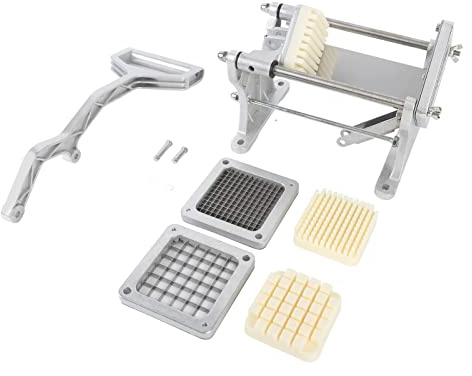 Pommes-Frites-Schneider, Elektrische Pommes-Frites-Maschine, Gemüsewürfelschneider Aus Edelstahl, Gewerbliche Küchenausstattung, Arbeitssparendes Design