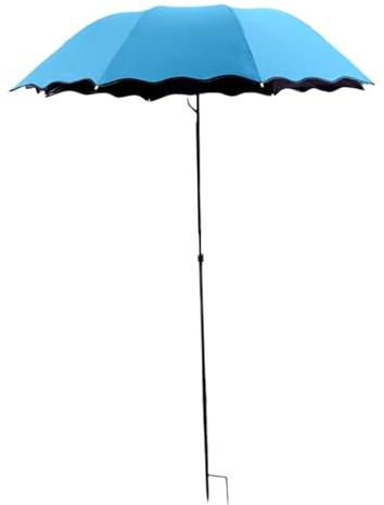 Generico Ombrelli Per Piante Da Esterno, Ombrellone Per Piante, Diametro. Ombrelli Enormi Da 95 Cm Per Pianta Da Fiori, Protezione Dalla Pioggia E Dal Sole Per Pescatori E Fiori Da Giardino