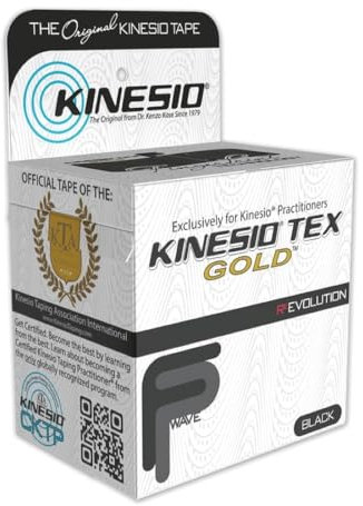 Kinesio Tex Gold Tape - Black