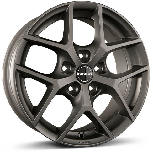 Borbet Y titan matt 8x18 ET34 5.00x120 Hub Bore 72.50 mm - Alu felgen