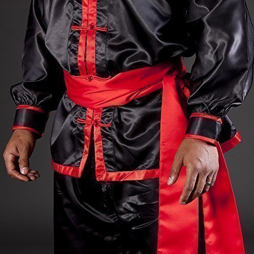 VADER SPORTS EST.2001 WITH YOU ALL THE WAY Kung Fu Sashes satin sash or belts (Red)