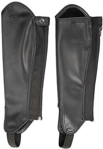 PFIFF 102118 Minichaps Eske, Elegante Chaps Kunstleder, Kinder 6-14 Unisex XS-XL