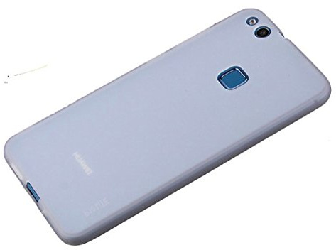 CoverKingz Handyhülle für Huawei P10 Lite - Silikon Handy Hülle P10 Lite - Soft Case - Weiche Smartphone Schutzhülle - Slim Cover - Matt Weiß