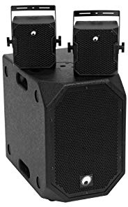 Omnitronic BOB-Set 1 Stück BOB-10A Subwoofer aktiv schwarz + 2 Stück BOB-4 Top 16 Ohm schwarz