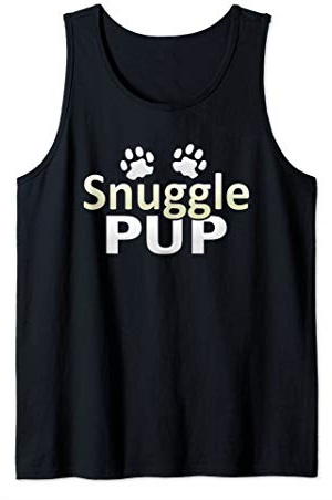 Snuggle Pup Gay BDSM Puppy Play Fetish Gift Tank Top