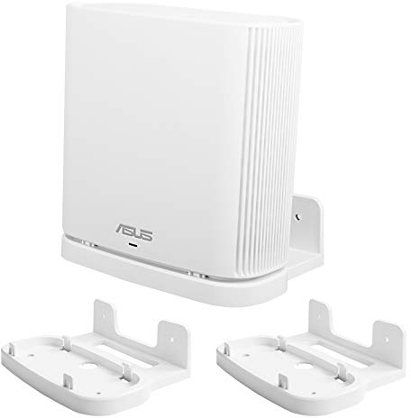 BECEMURU Wandhalterung, Huafly Stabilität, ABS-Material, Schutz für Asus ZenWiFi AC/AX Router (CT8/XT8) (Weiß, 2 Stück)