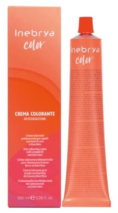 Crema colore permanente per capelli con semi di lino e aloe vera 100ml - 5/20 CASTANO CHIARO VIOLA CHERRY - INEBRYA