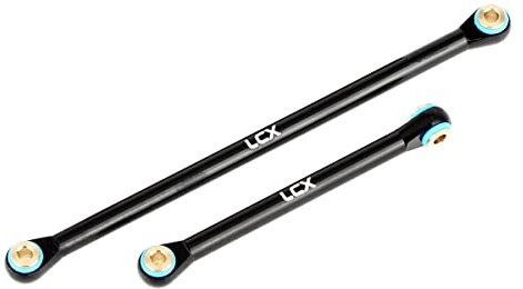 LCX Racing 1/18th RC Crawler Car Aluminum Steering Link Set for Axial Capra UTB18 Unlimited Trail Buggy, Upgrades Parts Accessories (Steering Link Set)