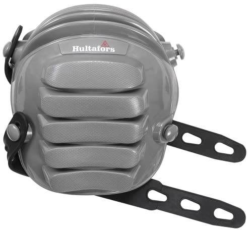 Hultafors Work Gear HT5217 All-Terrain Gel Kneepads for Work with Thick Layered Gel Cushion, High Density Closed-Cell Foam and Neoprene Padding, All-Terrain Cap Design, Flexible Rubber Straps