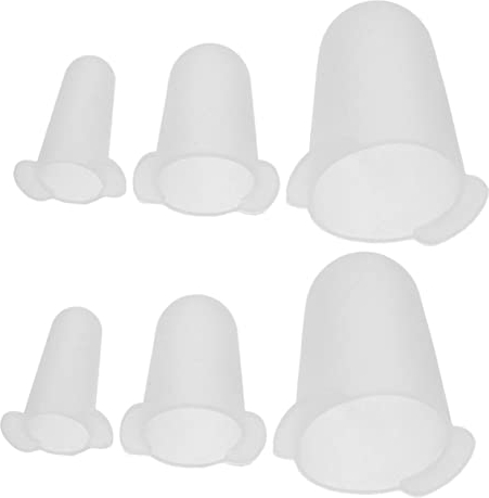 TOPBATHY 6 Pièces Couvercles De Buse En Silicone Pour Douilles De Glaçage - Protection Anti-Poussière Et Séchage Pour Décoration De Gâteau Pâtisserie