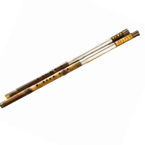 Professionelle Bambusflöte Quer Spielende Bawu-Flöte, Doppelte Bambus-Bawu-Flöte, Bassflöte, Bau, Professionelle Musikinstrumente (Color : C+G)