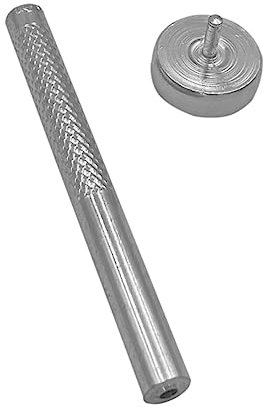 GLSTOY Ösenwerkzeug Satz 5mm Metallösenform Stahl Lederlocher Ambossstanzwerkzeug Für Lederhandwerk Kleidung Handtaschen Vorhänge Selbstgemacht Zubehör