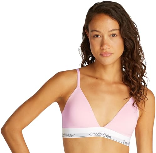Calvin Klein Damen BH Bralette Triangle herausnehmbare Polster, Rosa (Buff Pink), M