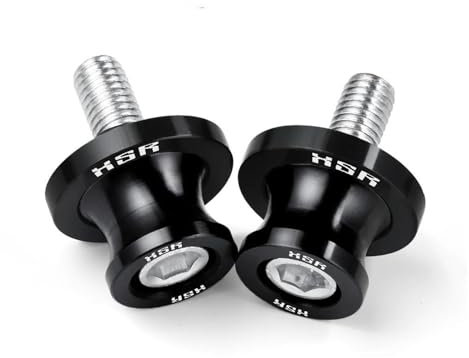 Schwingenschutz Montageständer Für XSR700 XSR 700 XSR900 XSR 900 MT07 MT09 8MM Zubehör Motorrad Schwinge Spulen Hinten Stand Schrauben Sliders(Black)