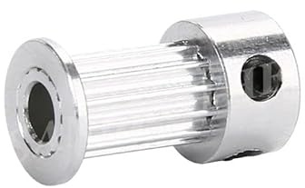 JNMING 2M 2GT 12 Zähne Synchron Zahnriemenscheibe Bohrung 3mm 3,17mm 4mm 5mm for Breite 6mm 10mm 15mm 2GT Zahnriemen GT2 Riemenscheibe 12 Zähne 12T(Bore 3mm,For Belt Width 6mm)