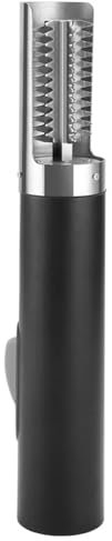 Electric Fish Scaler with Extra Stainless Steel Roller Blade for Scraping Salmon and Other's Fish,Cordless Fish Scale Remover Cleaner Cutting Edges Cordless Fish Scaler Remover, Black
