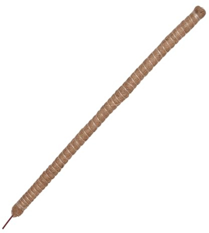 4 tailles - Poteau en mousse de coco - Support flexible pour plantes grimpantes Monstera - Pour plantes grimpantes d'intérieur