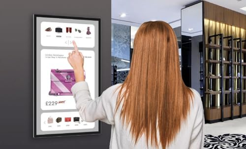 Commercial PCAP Touch Screen Monitor, Integrated Speakers, Toughened Glass (22)