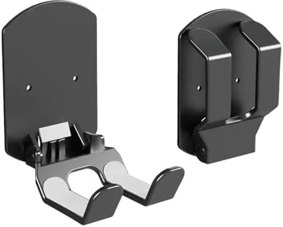 ARYIMYDP Supporto per Cuffie da Gioco con Gancio Adesivo, Porta Cuffie Pieghevole per Scrivania e Parete, Design Compatto per Risparmiare Spazio, Facile da Installare Senza Forare