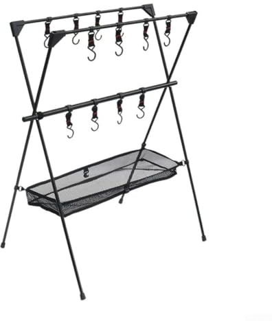 Leichtes Dreibein-Stativ mit Netztasche für Camping und Ausrüstung