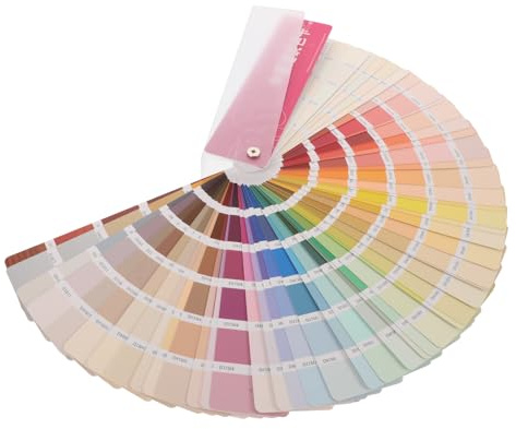 Cabilock Nuancier Peinture Échantillons de Couleur en Papier Cartonné, 365 Teintes, Cartes Portables pour Sélection Artistique et Usage Professionnel