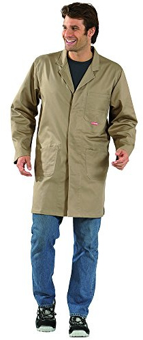 Planam professionell mantel MG 290, storlek 46, kornblå, 640046 62 kaki