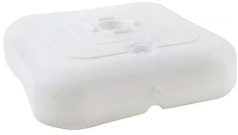 Camelot Papillon Blanc- Base de Parasol Carrée Blanche