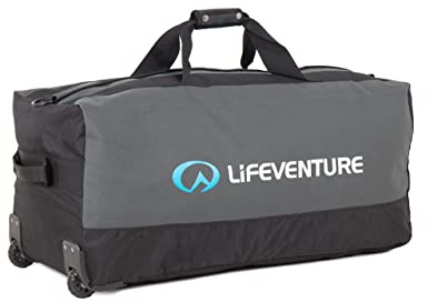Lifeventure Expedition Duffle Bag with Wheels | 120 litres, Large Rugged, Reinforced Wheels, Compact When Not in Use